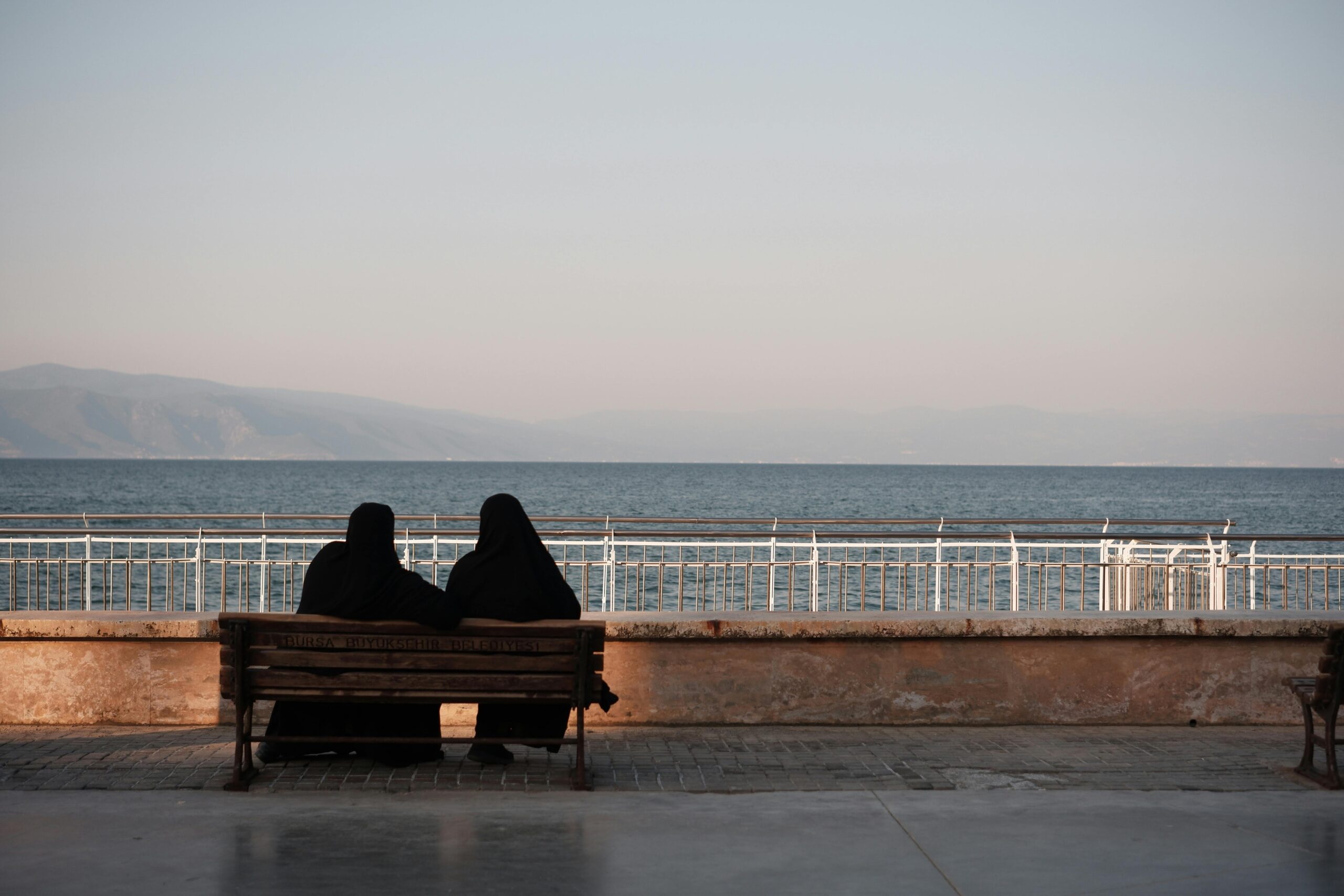 talking by the water